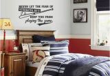 Vintage Baseball Wall Murals Baseball Wall Decal Sports Vinyl Wall Decal Boy Girl