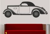 Vintage Car Wall Murals Vintage Classic Car Wall Sticker Decal