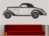 Vintage Car Wall Murals Vintage Classic Car Wall Sticker Decal