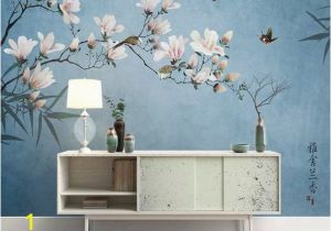 Vintage Floral Wall Mural Floral Wallpaper Vintage Flower Wall Mural Magnolia Blossom