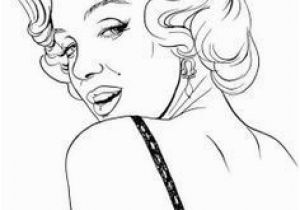 Vintage Pin Up Girl Coloring Pages Printable Marilyn Monroe Coloring Pages Google Search