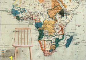 Vintage Wall Murals Uk Vintage Map Of Africa Wall Mural