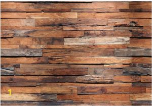 Vintage Wood Wall Mural Brewster Home Fashions Wooden Wall Wall Mural