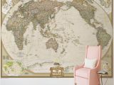 Vintage World Map Wall Mural Us $9 4 Off Custom Wall Mural World Map Wallpaper Retro Nostalgia Nautical Route Bedroom Study Room 3d Stereo Bathroom Wallpaper In Wallpapers