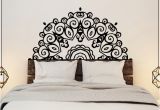 Vinyl Wall Murals Canada Headboard Wall Sticker Wall Mural Bed Bedside Mandala Vinyl Decals Kids Room Bedroom Giant Headboard Flower Home Decor Canada 2019 From Fst1688