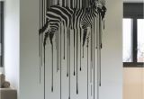 Vinyl Wall Murals Canada Vinyl Wall Decal Sticker Drippy Zebra Os Aa1337