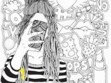 Vsco Girl Coloring Pages Coloring Page Square and Other format Vector