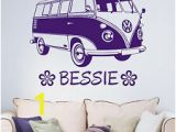 Vw Campervan Wall Mural Vw Camper Van Wall Stickers