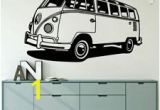 Vw Campervan Wall Mural Vw Camper Van Wall Stickers