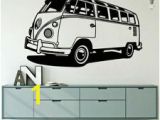 Vw Campervan Wall Mural Vw Camper Van Wall Stickers