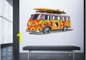 Vw Campervan Wall Mural Vw Camper Van Wall Stickers