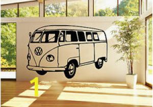 Vw Campervan Wall Mural Vw Camper Van Wall Stickers