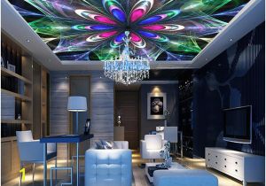 Wall and Ceiling Murals 3d Ceiling Murals Wallpaper Custom Non Woven Wall Murals Abstract Colorful Spiral Radiant Fashion Ceiling Zenith Mural Adhesive Wall Wallpaper