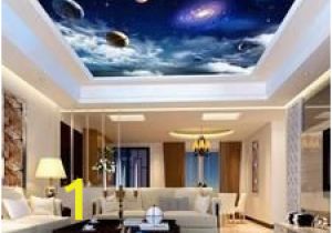 Wall and Ceiling Murals 3d Wallpaper Planet Space View Ceiling Art Wall Murals