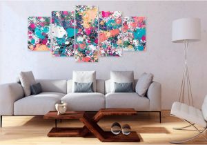 Wall Canvas Decor Mural SklenÄn½ Obraz Lake Of Colours