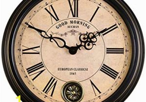 Wall Clock Horloge Murale Ltood Mécanisme D Autocollant Grande Conception Moderne