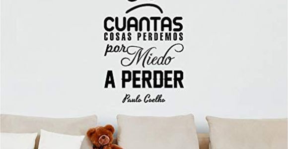 Wall Decal Mural Stickers Amazon Peel and Stick Mural Spanish Quote Cuántas Cosas