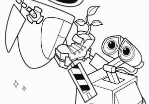 Wall E and Eve Coloring Pages Kids N Fun