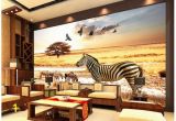 Wall Mural 3d Model Free Download Papel De Parede 3d Custom Mural Wallpaper African Grassland Zebra Eagle Decorative Painting Wallpapers Living Room Background Wall Wallpapers