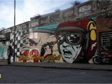 Wall Mural Artist London Murals — D Face