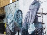 Wall Mural Artist London Street Art London Using News Articles & Google Images as