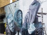 Wall Mural Artist London Street Art London Using News Articles & Google Images as