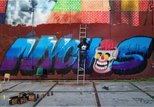 Wall Mural Artist Sydney A Chat with Graffiti Writer Nychos Street Art todaystreet
