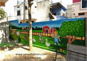 Wall Mural Artists In Hyderabad Play School Wall Paintings Picture Play School Wall Painting