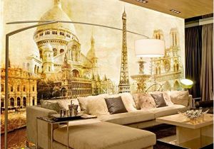 Wall Mural Behind Tv Lhdlily 3d Wallpaper Mural Wall Sticker Thickening