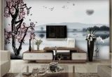 Wall Mural Behind Tv Use Super Size Walls Murals to Reduce the Presence Of