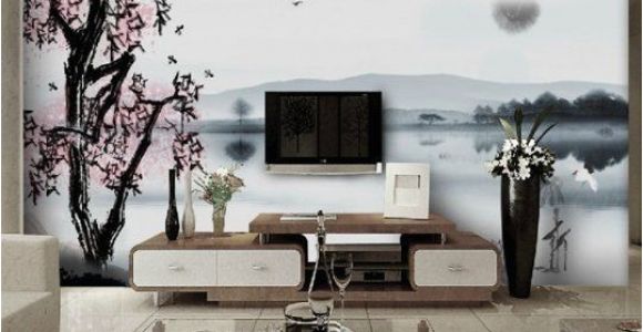 Wall Mural Behind Tv Use Super Size Walls Murals to Reduce the Presence Of