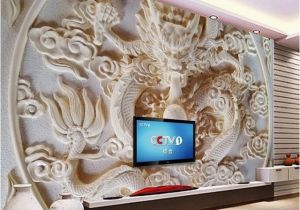 Wall Mural Cost Custom 3d Wall Murals Wallpaper Chinese Style Dragon Relief