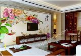 Wall Mural Custom Size Custom Size 3d Wallpaper Mural Living Room Bed Room 3d Peony Nine Fish Map Picture sofa Backdrop Wallpaper Mural Non Woven Sticker Kids