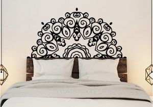 Wall Mural Decals Canada Headboard Wall Sticker Wall Mural Bed Bedside Mandala Vinyl Decals Kids Room Bedroom Giant Headboard Flower Home Decor Canada 2019 From Fst1688