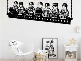 Wall Mural Decals Vinyl Custom Name Lego Swing Vinyl Wallpaper Wall Stickers