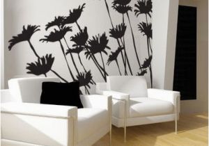 Wall Mural Decals Vinyl Daisies Wall Decal Floral Flower Home Decor Ac113