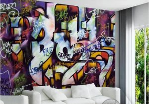 Wall Mural for Bar Custom Mural Wallpaper Street Art Graffiti Design Bar Cafe