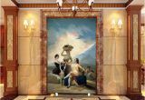 Wall Mural for Hallway 3d Customized European Oil Painting Wallpaper Girls and Mother Beautiful Mural Living Room Corridor Porch Hallway Background Wall Decor Hd Widescreen