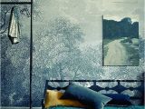 Wall Mural for Hallway Landscape On A Landscape "etched Arcadia" Wallpaper From