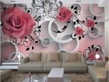 Wall Mural for Spa Romantic Red Rose Dancing Brick Wallpaper 3d Wall Mural Rolls Hotel Livingroom Cafe Fice Bedroom Tv Spa Salon Backdrop Nature Wallpaper Nature