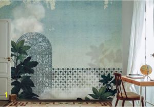 Wall Mural for Spa Tres Tintas Farraem Spa Design