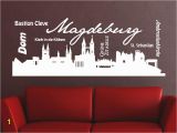 Wall Mural for Spa Wandtattoo Skyline Magdeburg Dom Städte Länder Cleve Kiek In De Köken