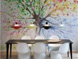 Wall Mural Ideas for Dining Room the Four Seasons • Dining Room Contemporary • Pixers • We