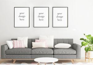 Wall Mural Mockup Frame Mockup Frame Mock Up Simple Mockup Living Room Mockup Frame