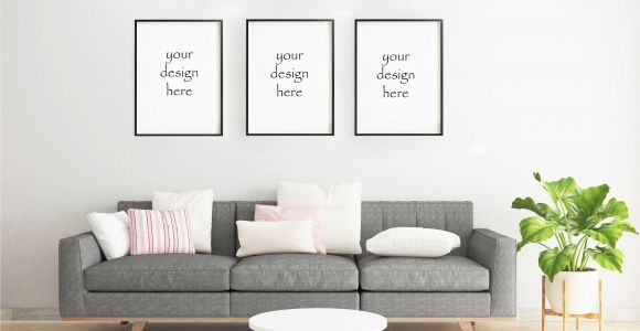 Wall Mural Mockup Frame Mockup Frame Mock Up Simple Mockup Living Room Mockup Frame