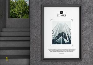 Wall Mural Mockup Free Free Download Creative Industrial Advertising Poster Mockup