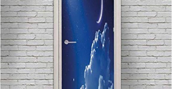 Wall Mural Night Sky Amazon Night Sky Door Wall Mural Wallpaper Stickers