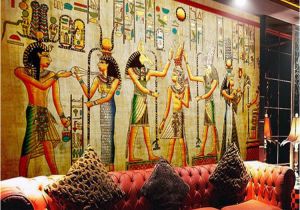 Wall Mural Painting Singapore Egyptian Wall Painting Vintage Wallpaper Custom 3d Wall Murals