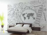 Wall Mural Paintings Abstract Us $15 14 Off Custom 3d Photo Wallpaper Kids Room Mural Abstract World Map Photo Painting Tv sofa Background Non Woven Wallpaper for Wall 3d In