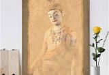 Wall Mural Picture Frames 2019 Beautiful Murals Posters and Prints Wall Art Painting Canvas Buddha Decorative for Living Room Home Decor No Frame From